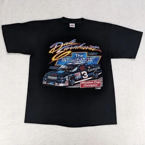 Vintage 1989 Dale Earnhardt Intimidator T-Shirt Large Single Stitch Sports Image USA - Bild 1 von 8