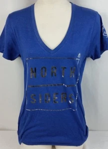 Brand New MLB Majestic Chicago Cubs Women's V-neck T-Shirt - M - Picture 1 of 4