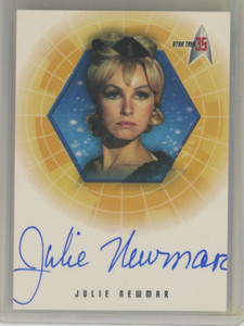 Julie Newmar Rittenhouse Star Trek 35th Auto Autograph A3 C