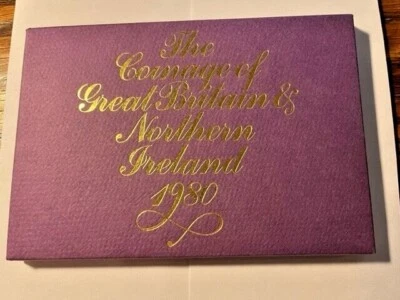 1980 Coinage of Great Britain and N. Ireland Set Of 7 Coins No Insert #22007 - Image 1 of 3