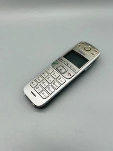 Gigaset E500 Mobilteil Telefon Telephone silber + Clip geprüft #1 - Photo 1/5