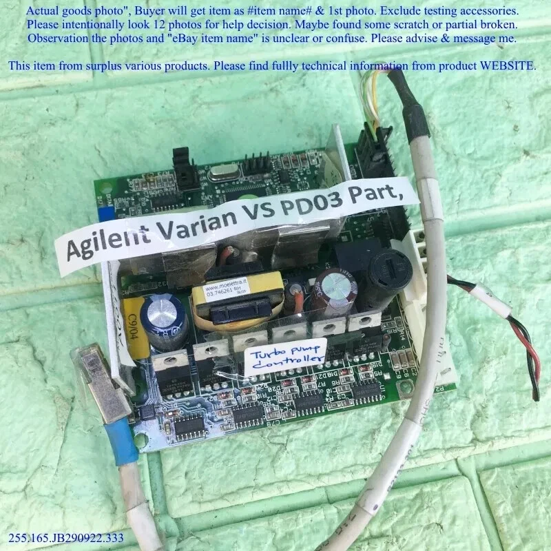 Agilent Varian TV70 9699518, VS PD03 Turbo Pump drive as photo,sn:8658, FedExDHL - Image 1 of 4