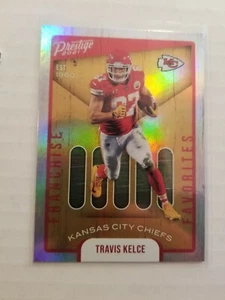 Inserto favorito de la franquicia Prestige 2021 Travis Kelce #FF-2 Kansas City Chiefs - Imagen 1 de 1