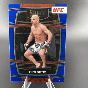 2022 Panini Select UFC Concourse Tito Ortiz Light Heavyweight Retail Blue #22 - Picture 1 of 2