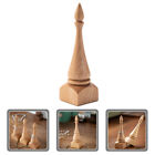  Wooden Cone Ring Holder Display Stand Jewelry Organizer Conical