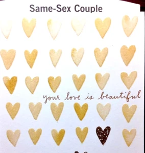 Biglietto di auguri Hallmark MATRIMONIO per partner dello stesso sesso - coppia LGBT 46 - Foto 1 di 11