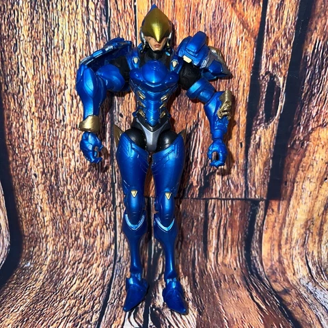 2019 Hasbro Overwatch Ultimates Series Pharah  6” Action Figure Blue READ Cover
