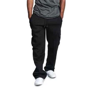 G-Style USA Herren Cargo Jogger Heavy Weight Fleece Cargotasche Jogginghose Neu - Bild 1 von 16