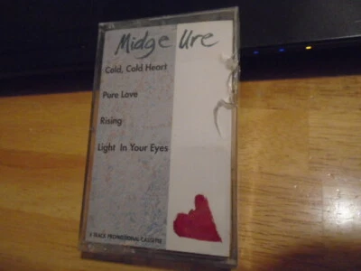 SEALED RARE PROMO Midge Ure CASSETTE TAPE Pure sampler THIN LIZZY Diamond Head ! - Image 1 of 2