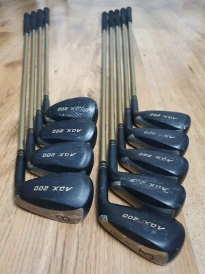 Yonex ADX 200 Carbon Graphite Iron Set 3-10+PW Regular Graphite/Boron Shafts  - Image 1 of 4