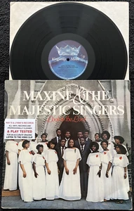 Maxine & The Majestic Singers – Look To The Lord LP 1982 TESTED VG+ VIDEO GOSPEL - Foto 1 di 8
