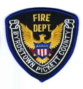 *RARE* Byrdstown Pickett County TN Tennessee Fire Dept. patch - NEW! - Picture 1 of 1