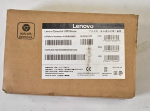 Lenovo Optical USB Mouse 1000 DPI & Scroll Wheel Black Accessory 00PH133 - Picture 1 of 4