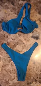ZAFUL Green Underwired Bikini SMALL SIZE 4 - Picture 1 of 1