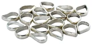 Fianza de plata esterlina soldada Eighteen 12,17 gramos 11 mm 12 mm ASC33/5724 - Imagen 1 de 1