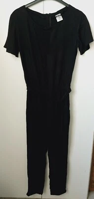 Damen Jumpsuit Overall Einteiler Größe M Farbe Schwarz - Bild 1 von 2