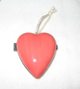 Vintage Hallmark Signature Heart Pocket Locket Photo Frame Ornament Trinket Box - Picture 1 of 9