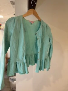 Lilly Pulitzer  girls cardigan sweater sz XL (12-14) - Picture 1 of 4