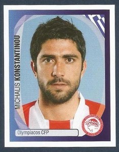 PANINI UEFA CHAMPIONS LEAGUE 2007-08- #278-OLYMPIACOS-MICHALIS KONSTANTINOU