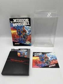 Mission: Impossible NES Nintendo Complete CIB Great Condition! NICE!