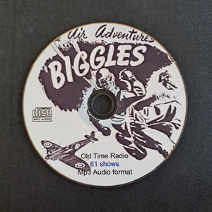 Adventures of Biggles - 61 Old Time Radio Shows - Audio MP3 CD - Picture 1 of 1