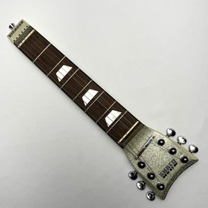 SHREDNECK DIAMOND Practice & Warm-Up Guitar Tool Silver Glitter Shred Neck - Picture 1 of 8