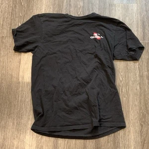 O'Neill Black Short Sleeve Modern Fit Cotton Logo T-Shirt Men's M - Picture 1 of 5