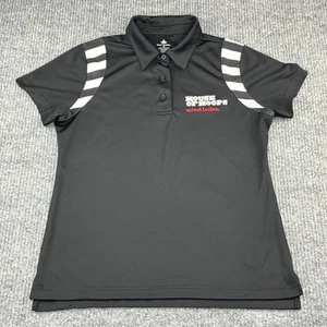 House of Hoops Foot Locker Shirt Women’s Size M Employee Uniform Polo Black - Picture 1 of 17