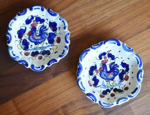 Two Ars Deruta small decorative hand-painted ceramic plates - Picture 1 of 4