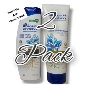 HEAD & SHOULDERS SHAMPOO & CONDITIONER CRECE FUERTE 375ML - Picture 1 of 7