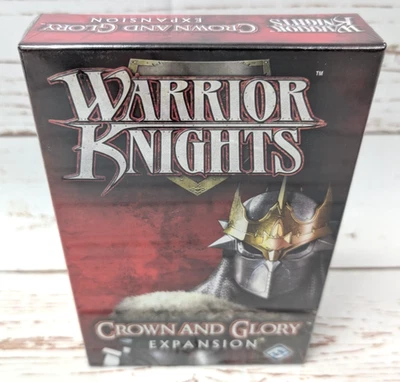 Warrior Knights Crown and Glory Expansion Fantasy Flight Games NIS OOP Rare Foto 1 de 4