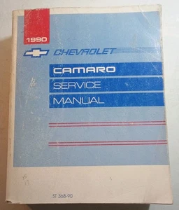 1990 Chevrolet Camaro Original OEM Shop / Service Manual ST 368-90 - Picture 1 of 10