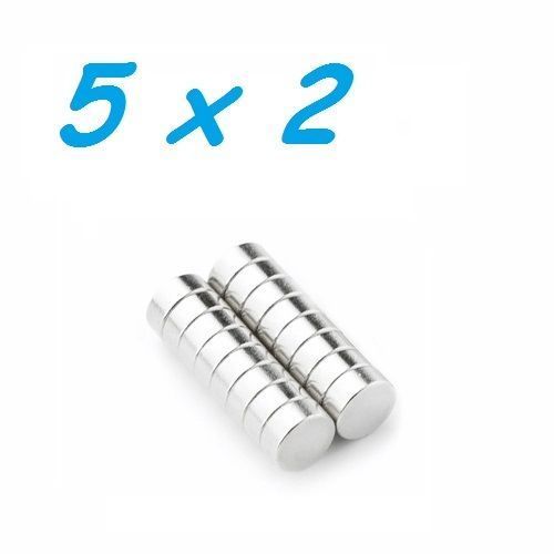 10 Mini Magneti Al Neodimio N52 – Dischi 3x2 Mm – Ultra Potenti – Per Modellismo, Foto E Lavagne - 5