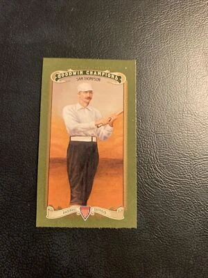 #25 Sam Thompson, 2012 Goodwin Champions mini Lady Luck, cubierta superior B38 Foto 1 de 2