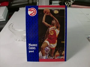 1991-92 Fleer Basketball #242 - Maurice Cheeks - Atlanta Hawks 91-311 - Picture 1 of 2