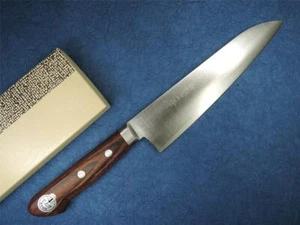 Shirasagi No Hana SLD Semi SS Gyuto 180mm Mahogany Handel Japanese Knife - Picture 1 of 6