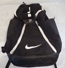 NIKE Elite Quad Zip System Hoops Basketball Backpack Bag Black