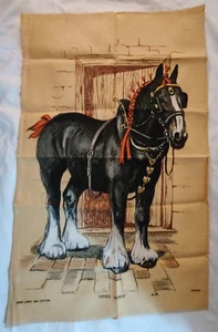 Shire Horse Irish Linen Towel 30" X 19" Richlin RL 134 Linen/Cotton - Picture 1 of 6