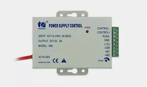 Netzteil 110/240 VAC auf 12 VDC 3A Überspannungsunterdrücker Zugangskontrolle Magnetschloss - Bild 1 von 4