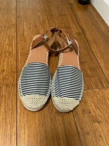 NAUTICA Women's FLAT Sandal - Navy Blue (8) NEW NO BOX - Picture 1 of 6