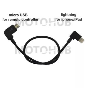 Cable for DJI MAVIC PRO AIR Spark Drone Remote Controller RC IOS iPhone/iPad USB - Picture 1 of 11