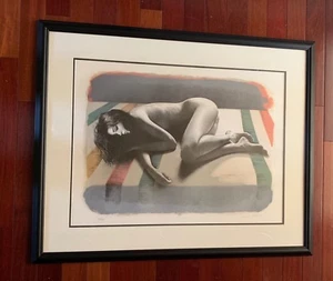 Sandu Liberman, Nude Woman, Hand Signed & Numbered Lithography Print - Picture 1 of 8