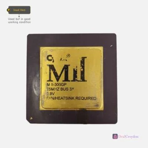 CYRIX MII M II-300GP 75MHZ BUS 3X 2.9V CPU PROCESSOR VINTAGE - Picture 1 of 3