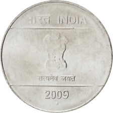 [#86946] Moneta, INDIE-REPUBLIKA, Rupee, 2009, MS(63), Stal nierdzewna, KM:331