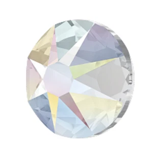 CRYSTAL AB IHC Austrian Flatback Rhinestones 3ss 4ss 5ss 6ss 7ss 8ss 9ss 10ss - Picture 1 of 5