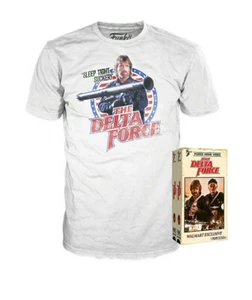 The Delta Force T Shirt Sleep Tight Sucker Tee Chuck Norris Size XL White New - Picture 1 of 1