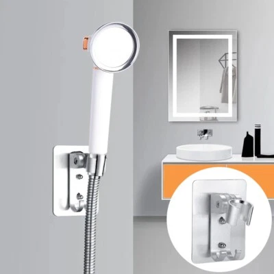 Aluminium Duschkopfhalter Wandhalterung kompatibel mit den meisten Handbrausen - Bild 1 von 4