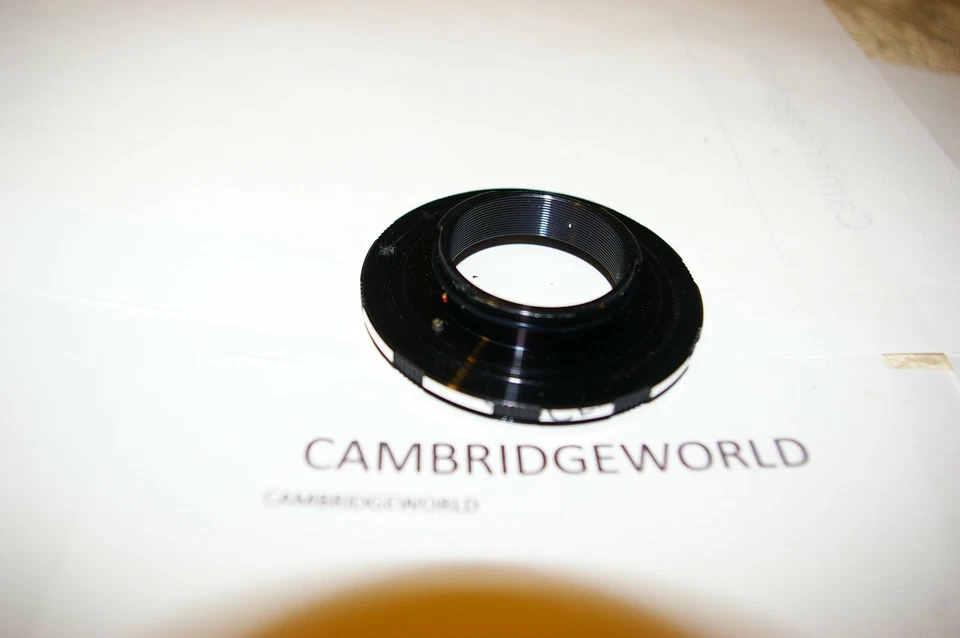 EXAKTA  TOPCON CAMERA  REVERSE 62mm METAL ADAPTER RING MACRO CLOSE UP PHOTO NEW  - Image 1 of 1