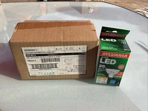 New In Box Lot (6) Sylvania LED MR16 Dimmable 827 NFL25 GLRP 5W Watt 29W Watt - Picture 1 of 3
