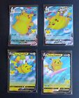 Pokemon Celebrations 25Th Anniv. Flying & Surfing Pikachu Vmax And V 4 Card Lot